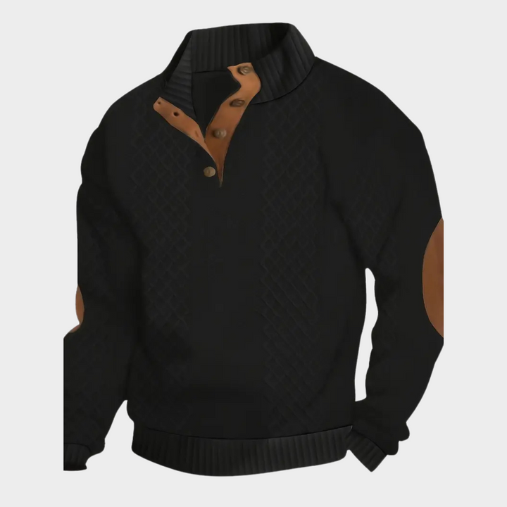 Retro Knit Sweater for Men – Timeless & Stylish