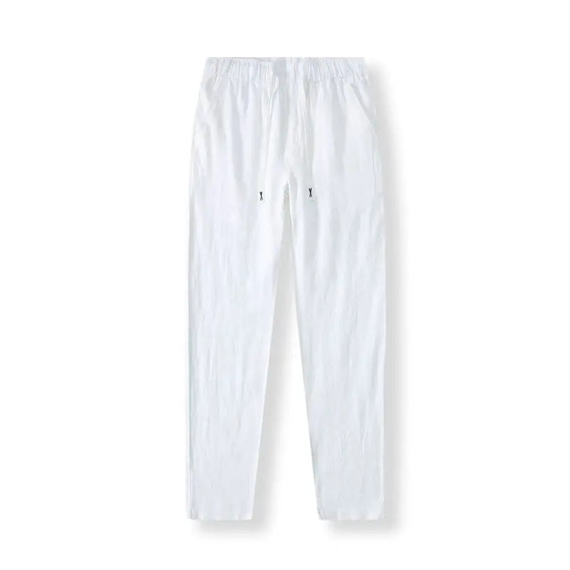 Herren Reisehose mit Kordelzug | Gerade Beine und Praktische Taschen | Komfort für Jeden Tag