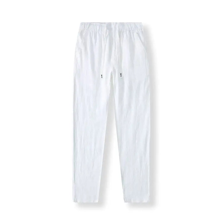 Herren Reisehose mit Kordelzug | Gerade Beine und Praktische Taschen | Komfort für Jeden Tag