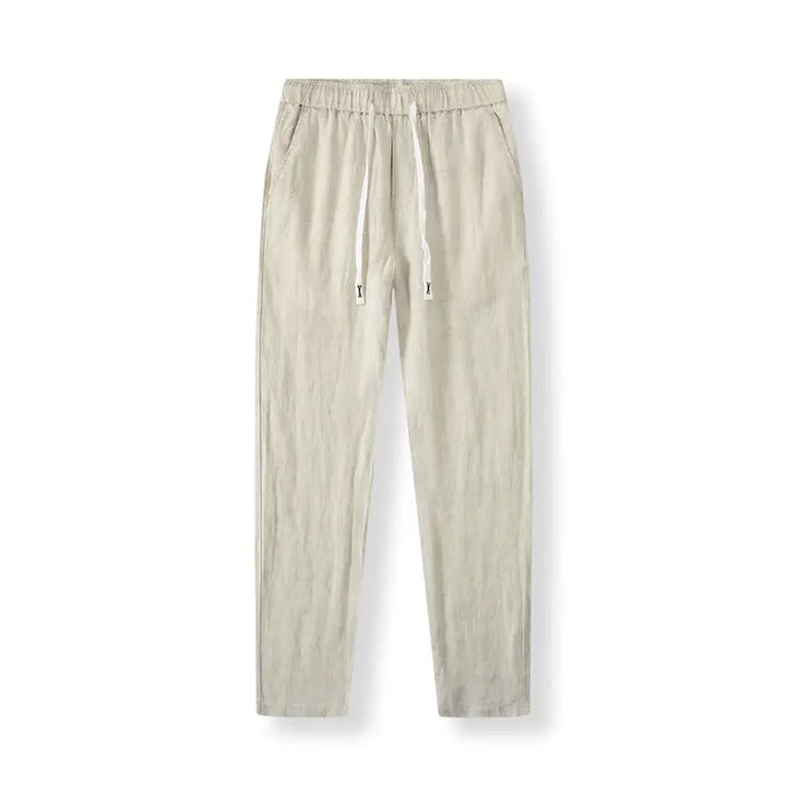 Herren Reisehose mit Kordelzug | Gerade Beine und Praktische Taschen | Komfort für Jeden Tag