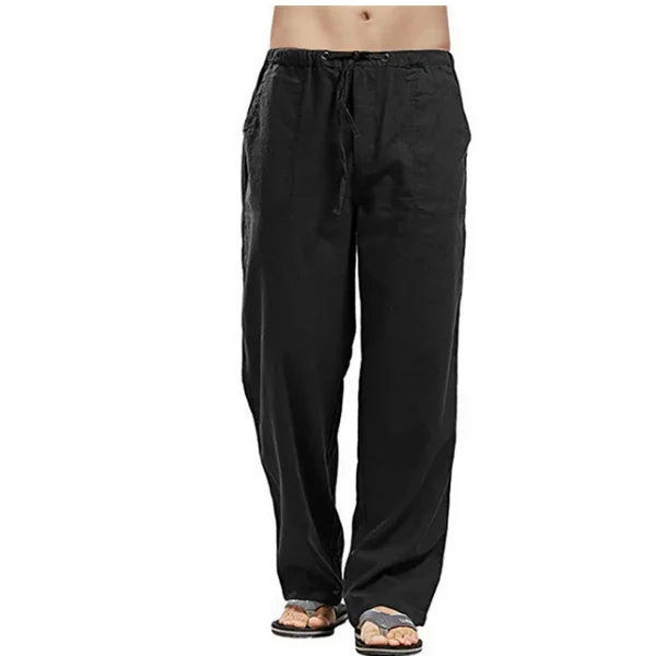 Herren Freizeithose | Verstellbarer Bund und Seitentaschen | Vielseitiger Alltagsstil