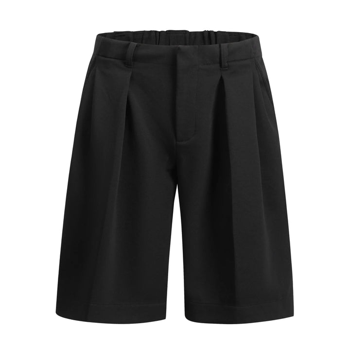 Men's Old Money Shorts – Wide Leg, Elastic Waist, Relaxed Fit
