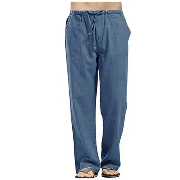 Herren Freizeithose | Verstellbarer Bund und Seitentaschen | Vielseitiger Alltagsstil
