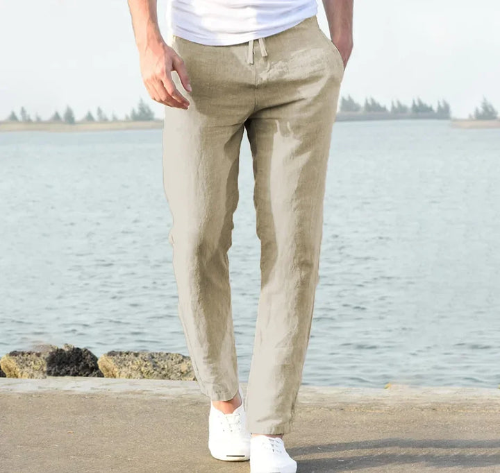Herren Alltagshose | Bequemer Bund und Moderne Silhouette | Vielseitiger Freizeitstil
