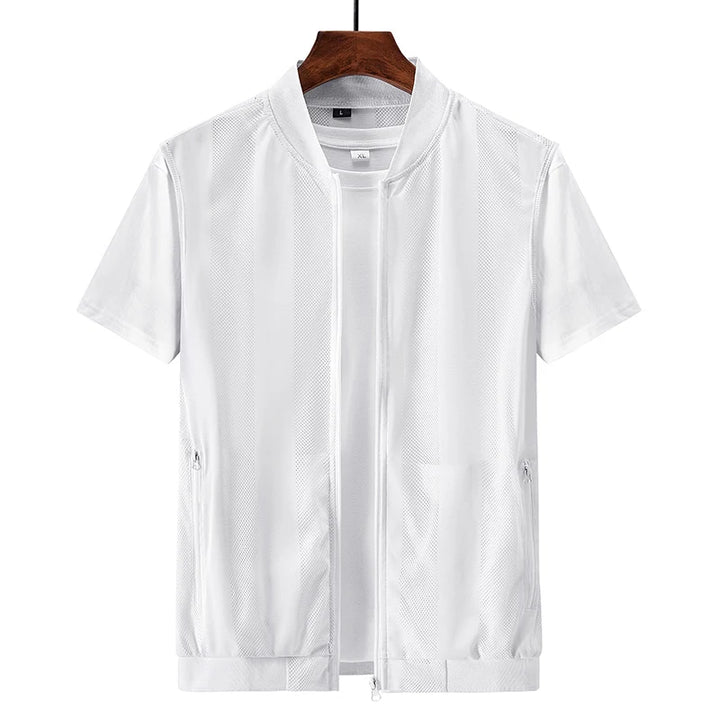 Herren Freizeitweste | Luftiges Design und Bequeme Passform | Perfekt für Reisen und Freizeit