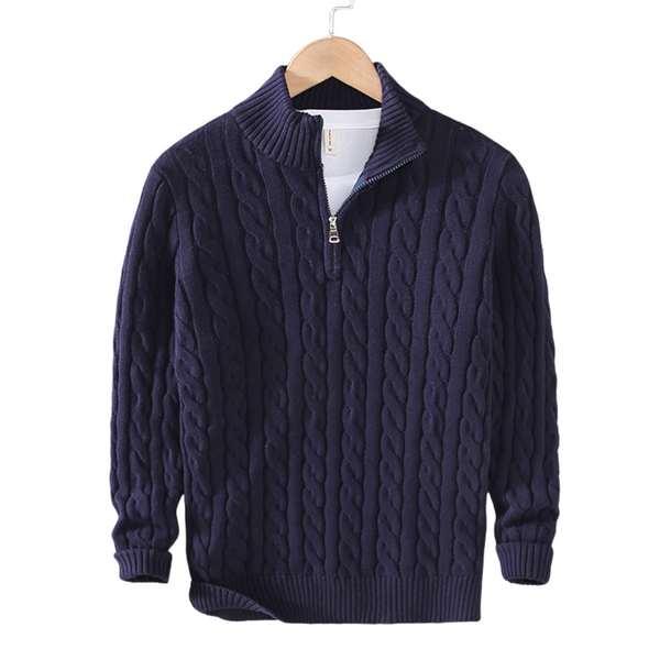 Stylischer Zip-Pullover – Modern & Bequem