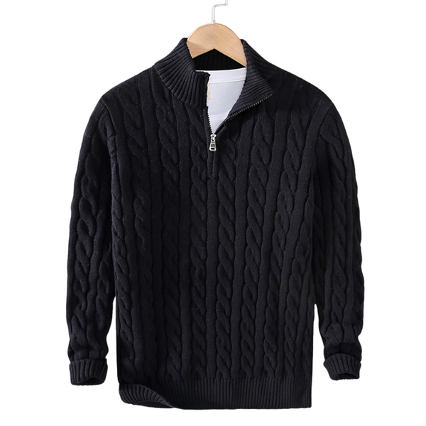 Chic Zip Sweater – Modern & Comfortable