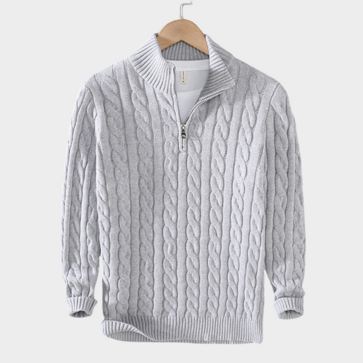 Chic Zip Sweater – Modern & Comfortable
