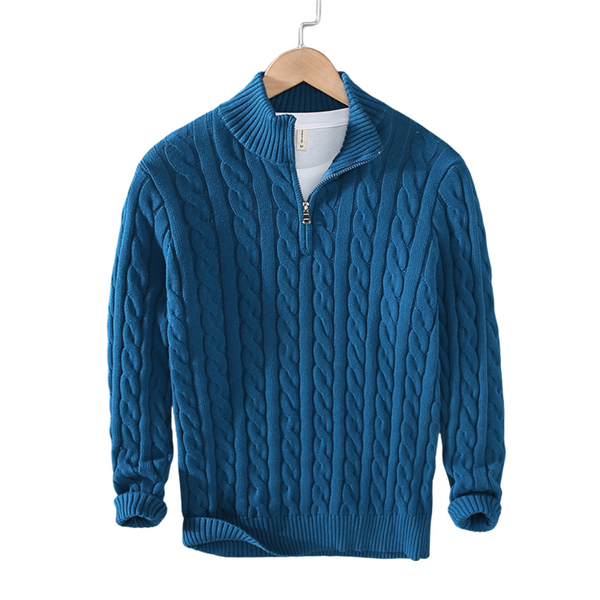 Stylischer Zip-Pullover – Modern & Bequem