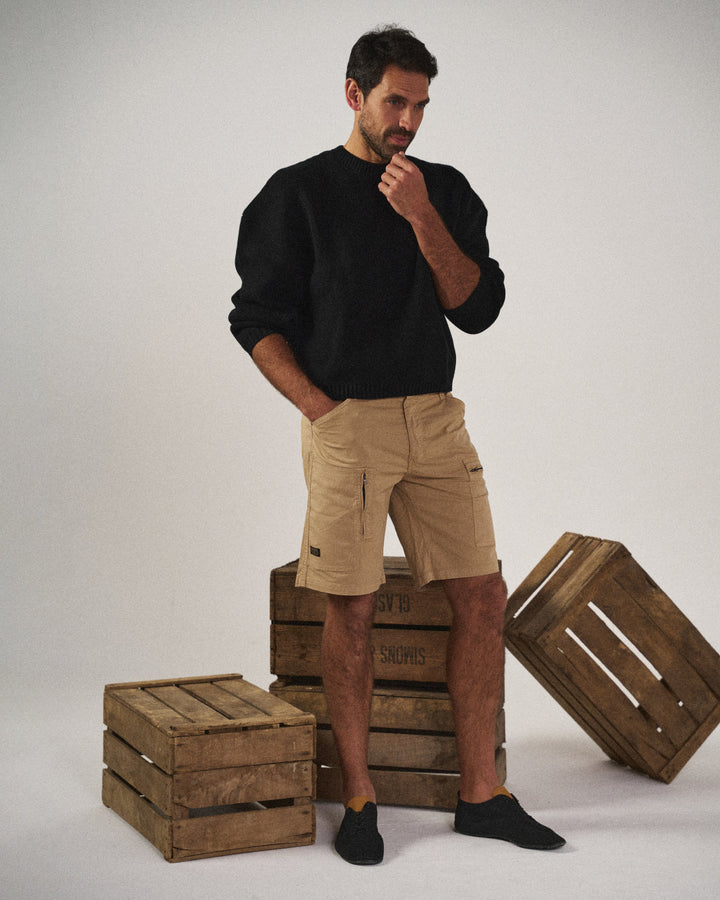 Herren Cargoshorts | Reißverschlusstaschen