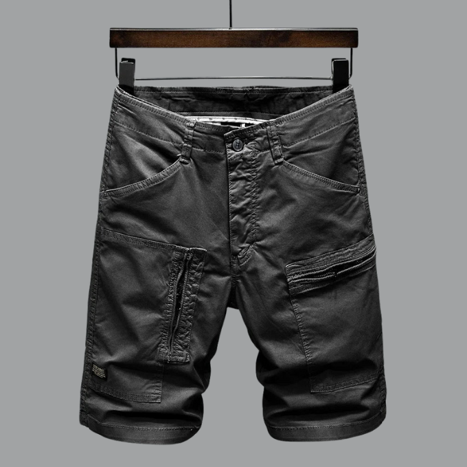 Herren Cargoshorts | Reißverschlusstaschen
