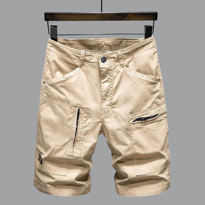 Herren Cargoshorts | Reißverschlusstaschen
