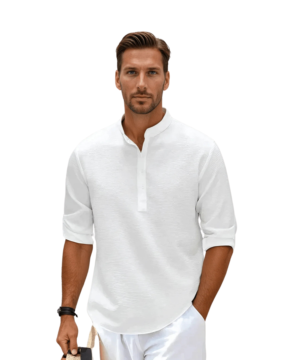 Herren Polo mit Langarm | Elegantes Freizeitshirt | Vielseitig für Alltag und Büro