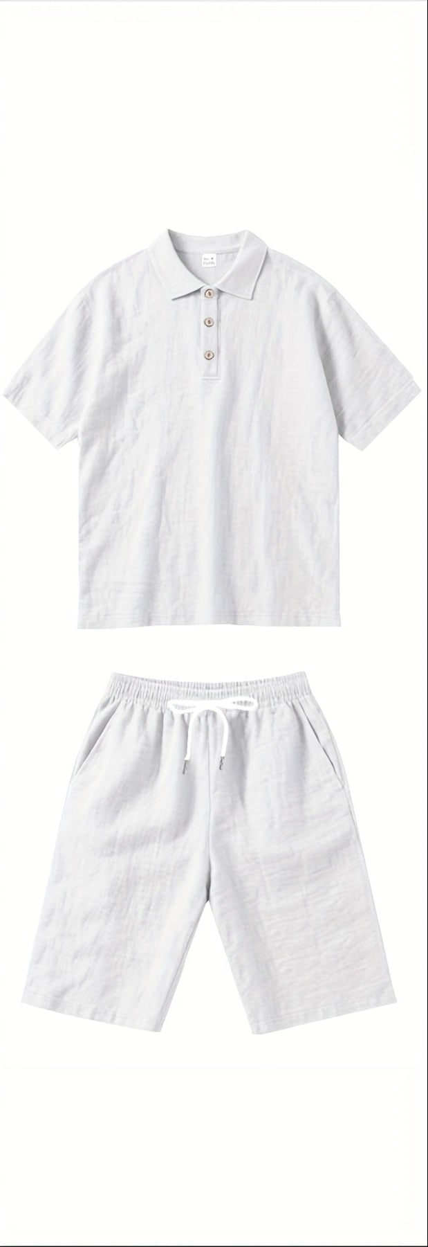 Herren Zweiteiler | Locker Geschnittenes Hemd und Shorts | Stilvoller Sommer-Look