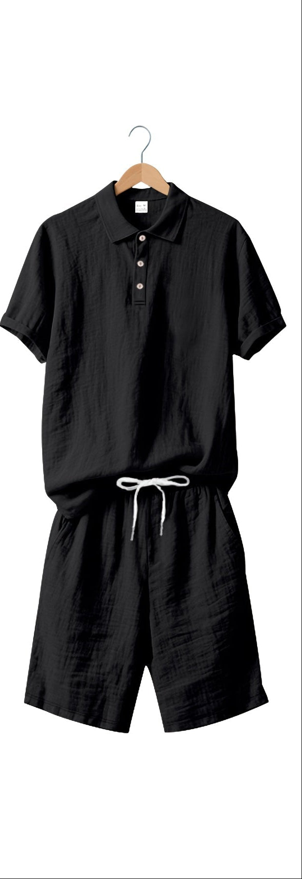 Herren Zweiteiler | Locker Geschnittenes Hemd und Shorts | Stilvoller Sommer-Look