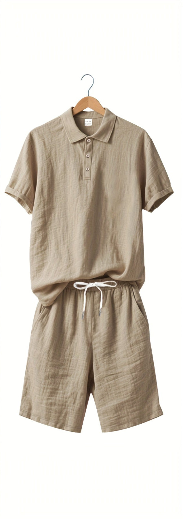 Herren Zweiteiler | Locker Geschnittenes Hemd und Shorts | Stilvoller Sommer-Look