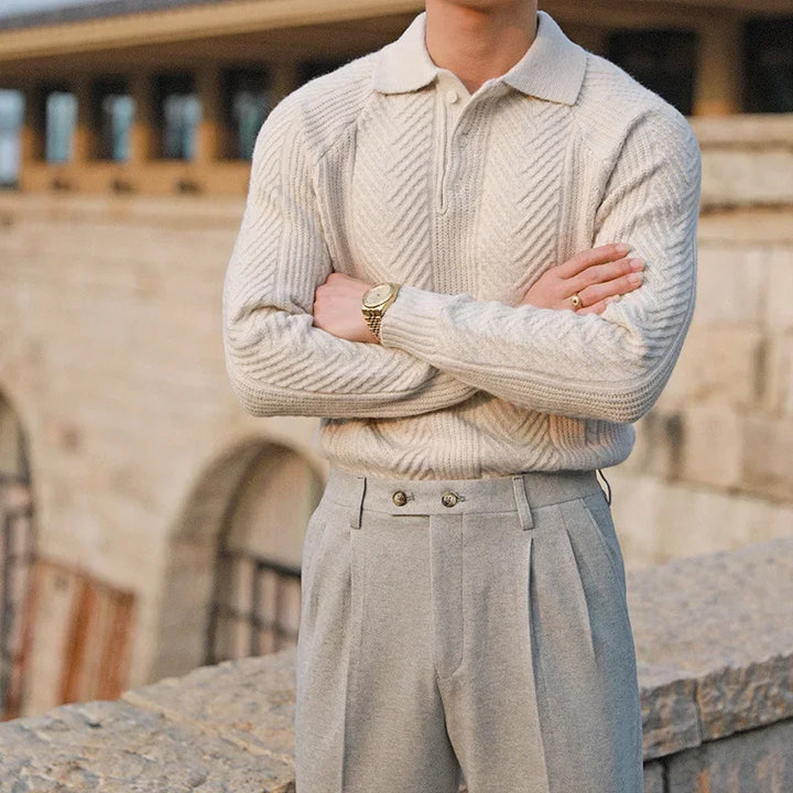 Men's Knit Sweater – Classic & Comfortable